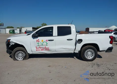 2025 Chevrolet Colorado 2Wd Wt z USA, uszkodzony, nr VIN 1GCPSBEK5S1168924